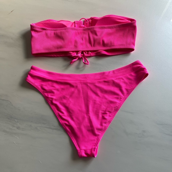 Pink 2 Piece Bikini - Picture 2 of 4